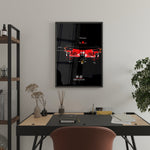 Charger l&#39;image dans la galerie, Ferrari SF-23, Charles Leclerc - Formula 1 Framed Poster Print
