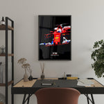 Load image into Gallery viewer, Ferrari SF70H, Sebastian Vettel 2017 - Formula 1 Print
