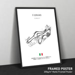 Load image into Gallery viewer, Fiorano Circuit - Racetrack Print
