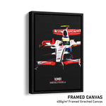 Load image into Gallery viewer, Force India VFM01, Giancarlo Fisichella 2007 - Formula 1 Print
