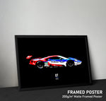 Load image into Gallery viewer, Ford GT GTE - Race Car Framed Poster Print
