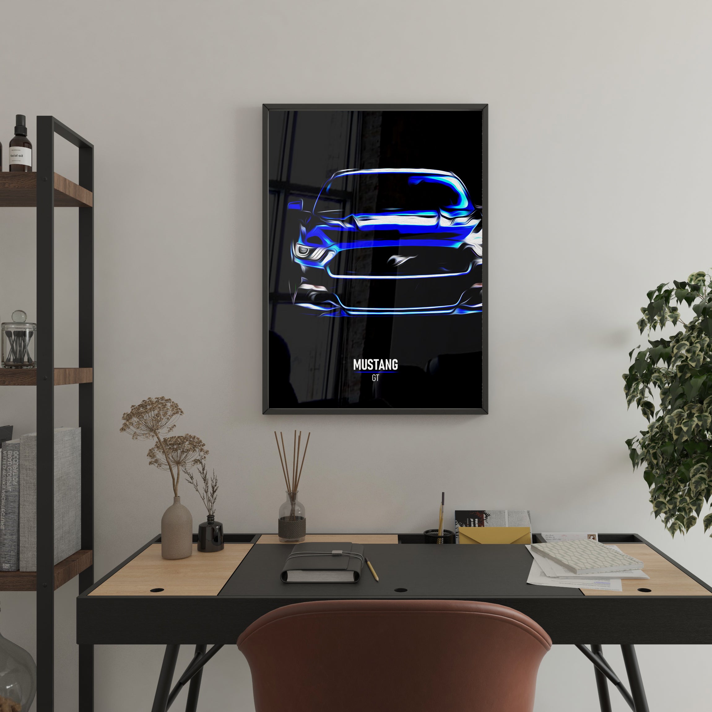 Ford Mustang GT - Sports Car Print