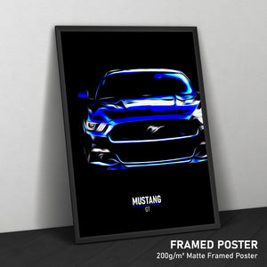 Ford Mustang GT - Sports Car Print