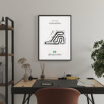 Load image into Gallery viewer, Franciacorta Karting - Racetrack Print

