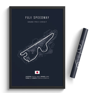 Fuji Speedway - Racetrack Print