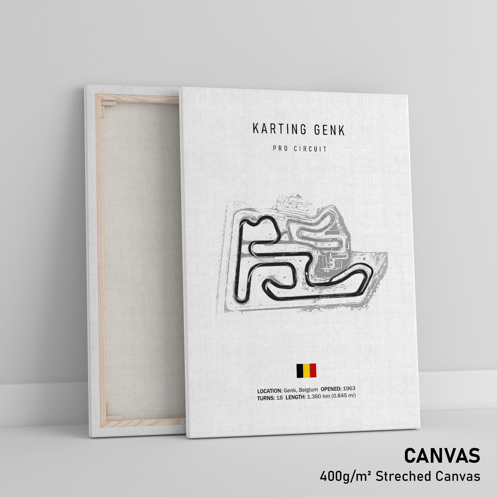 Karting Genk - Racetrack Print