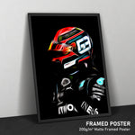 Load image into Gallery viewer, George Russell, Mercedes 2020 - Formula 1 Print
