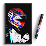 Load image into Gallery viewer, George Russell, Williams 2021 - Formula 1 Print
