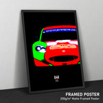 Load image into Gallery viewer, Ginetta G40 GT5 - Race Car Framed Poster Print
