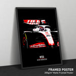 Load image into Gallery viewer, Haas VF23, Kevin Magnussen - Formula 1 Framed Poster Print
