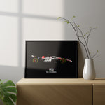 Load image into Gallery viewer, Haas VF23, Nico Hülkenberg - Formula 1 Framed Poster Print
