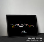 Load image into Gallery viewer, Haas VF23, Nico Hülkenberg - Formula 1 Framed Poster Print
