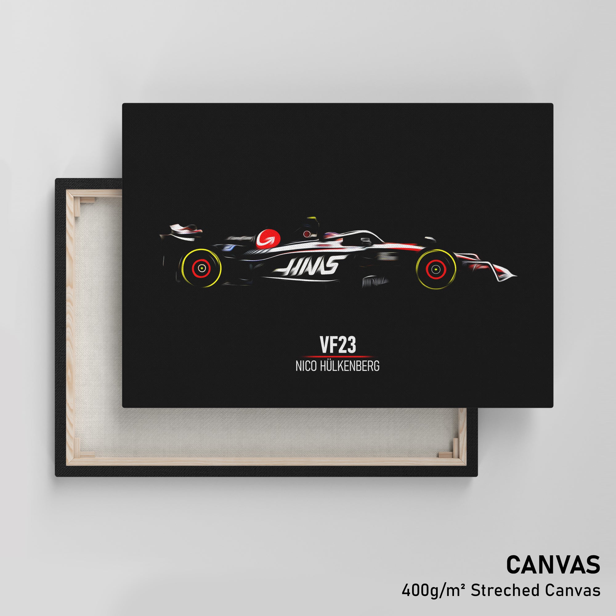 Haas VF23, Nico Hülkenberg - Formula 1 Canvas Print