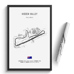 Load image into Gallery viewer, Hidden Valley Raceway - Racetrack Print
