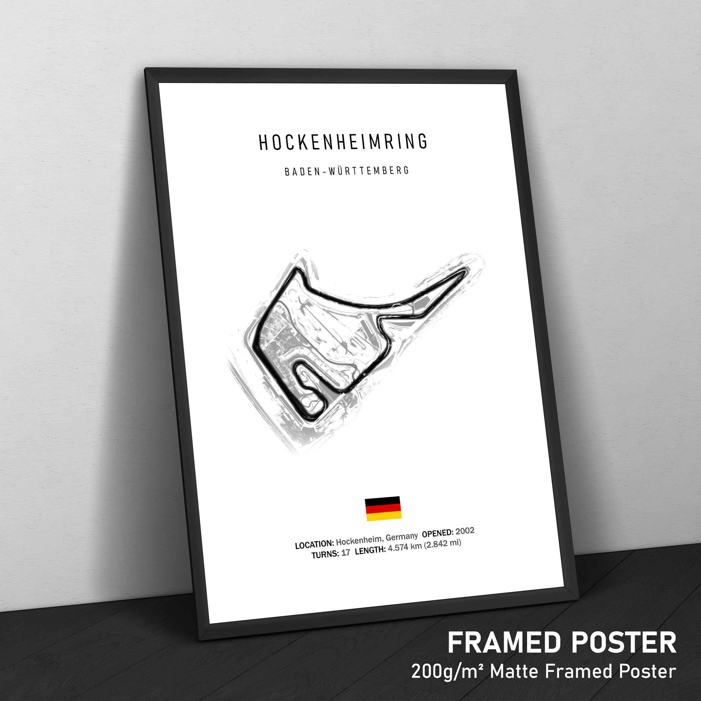 Hockenheimring - Racetrack Print