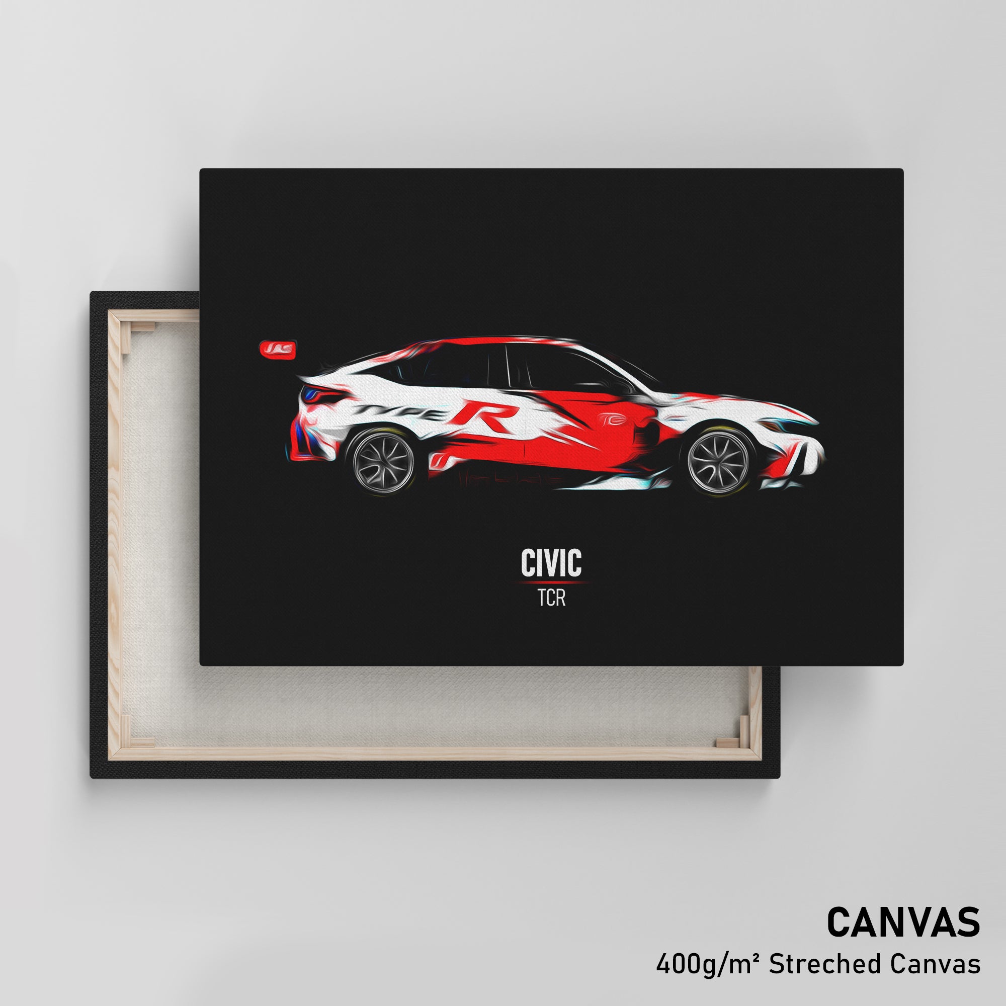 Honda Civic TCR - Race Car Canvas Print
