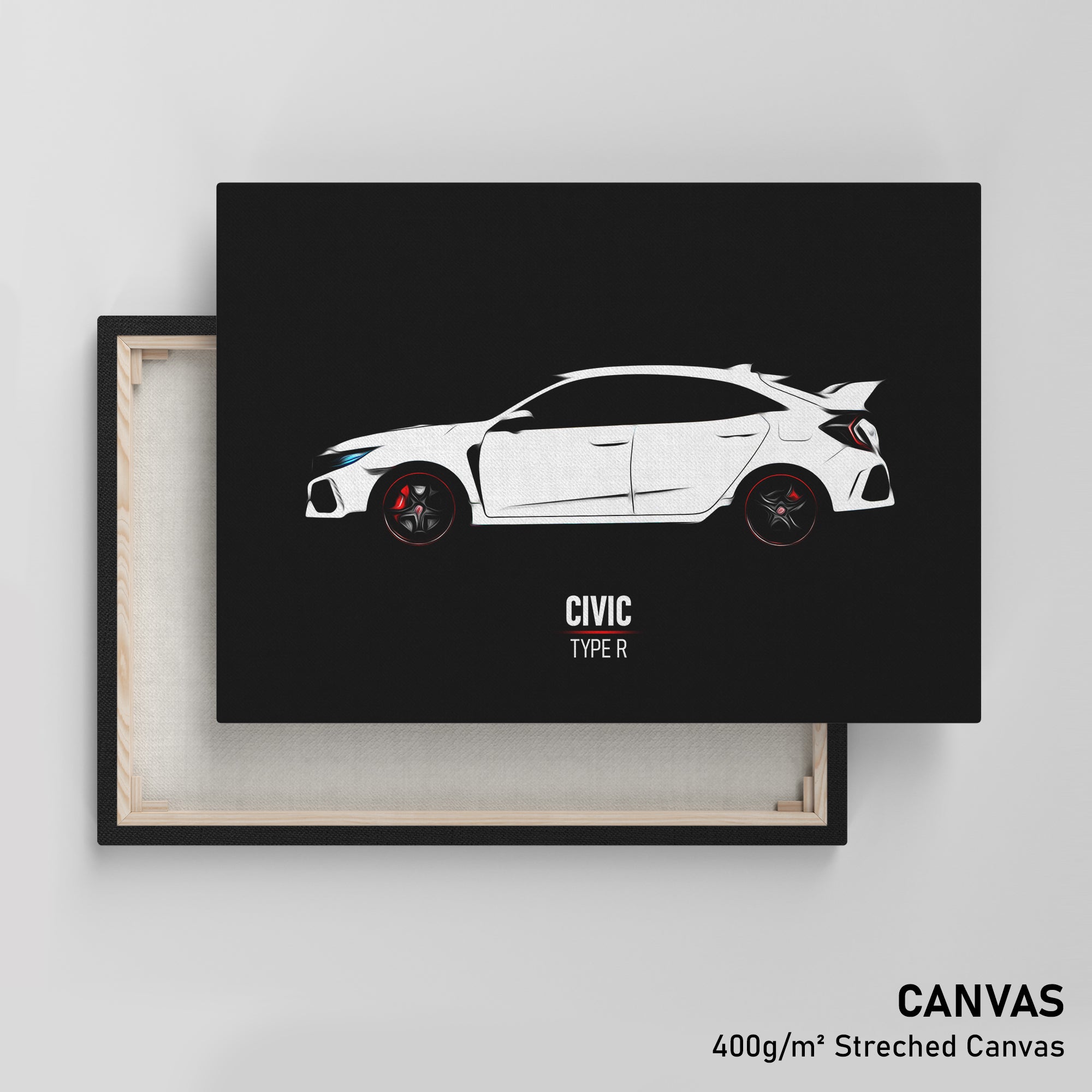 Honda Civic Type R - Sports Car Canvas Print