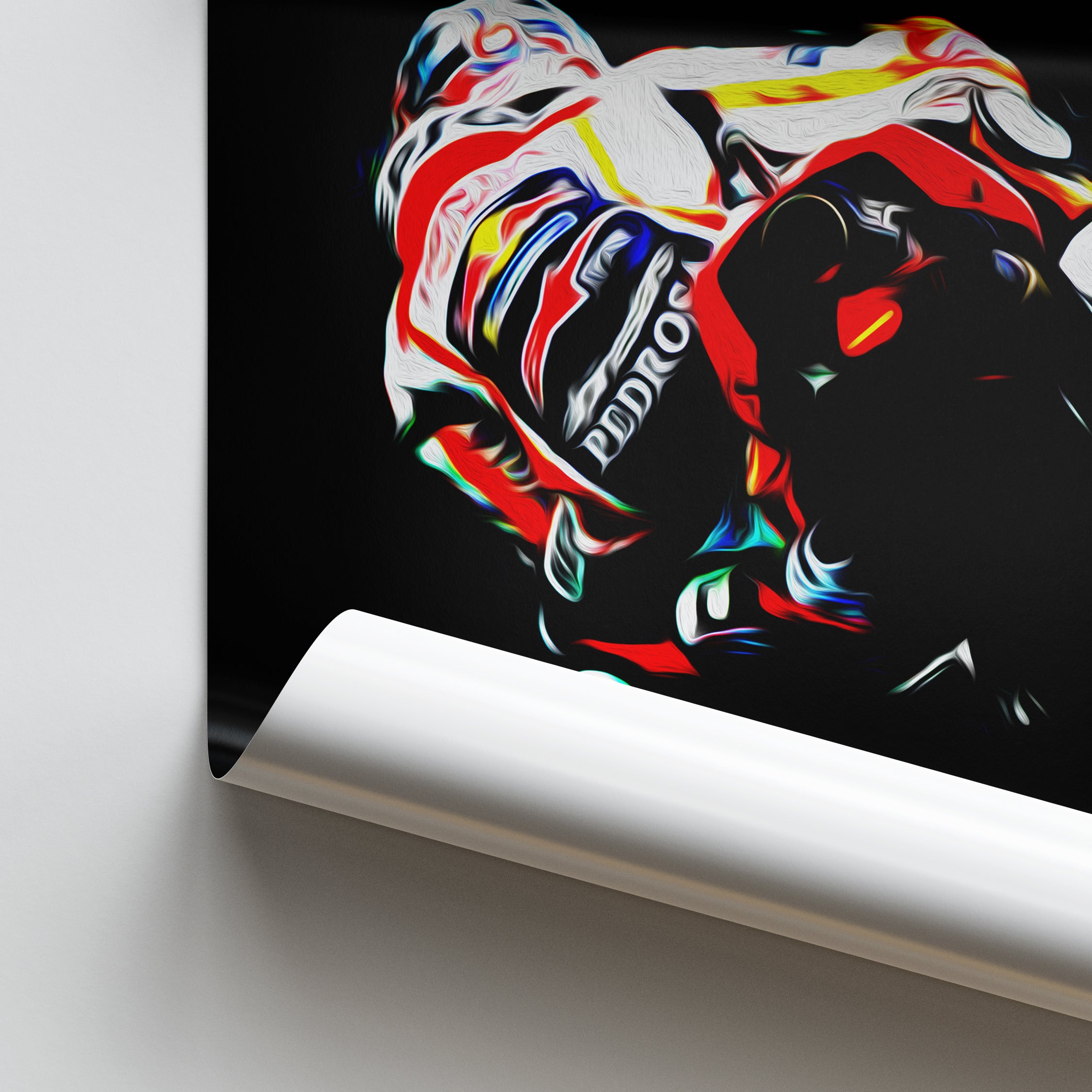 Honda RC213V, Dani Pedrosa 2018 - MotoGP Print