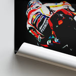 Load image into Gallery viewer, Honda RC213V, Dani Pedrosa 2018 - MotoGP Print
