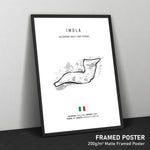 Charger l&#39;image dans la galerie, Autodromo Enzo e Dino Ferrari Imola - Racetrack Print
