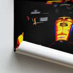 Load image into Gallery viewer, Chevrolet Arrow McLaren SP, Patricio O’Ward 2022 - IndyCar Print
