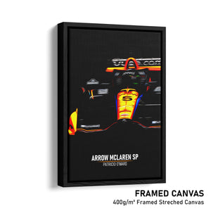 Chevrolet Arrow McLaren SP, Patricio O’Ward 2022 - IndyCar Print