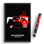 Load image into Gallery viewer, Honda Chip Ganassi, Marcus Ericsson 2022 - IndyCar Print
