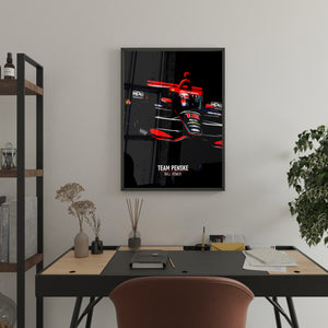 Chevrolet Team Penske, Will Power 2022 - IndyCar Print