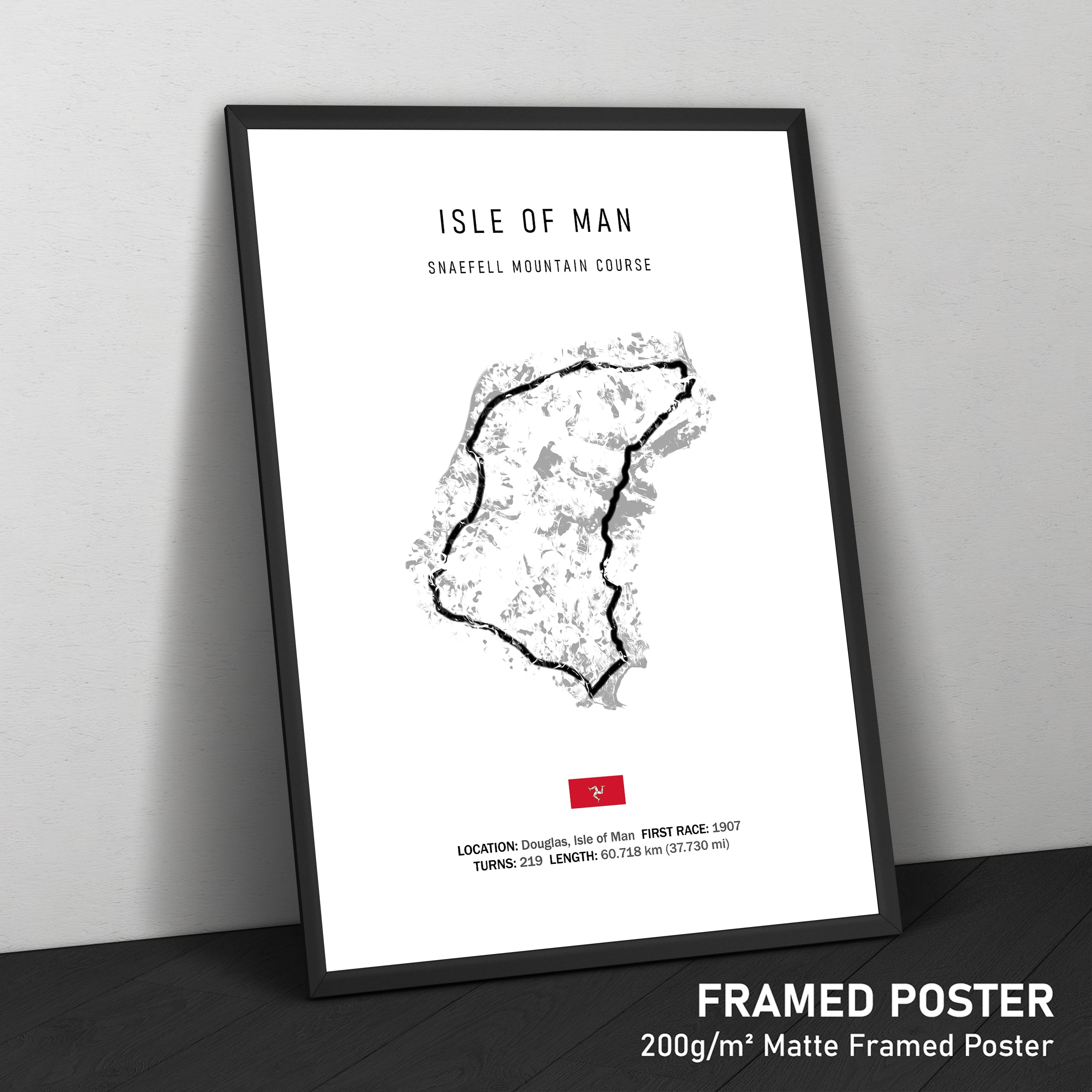 Isle of Man - Racetrack Print