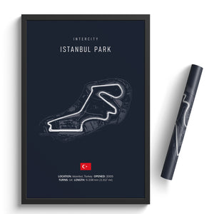 Intercity Istanbul Park - Racetrack Print