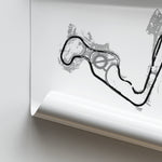 Load image into Gallery viewer, Jefferson Circuit - Racetrack Print

