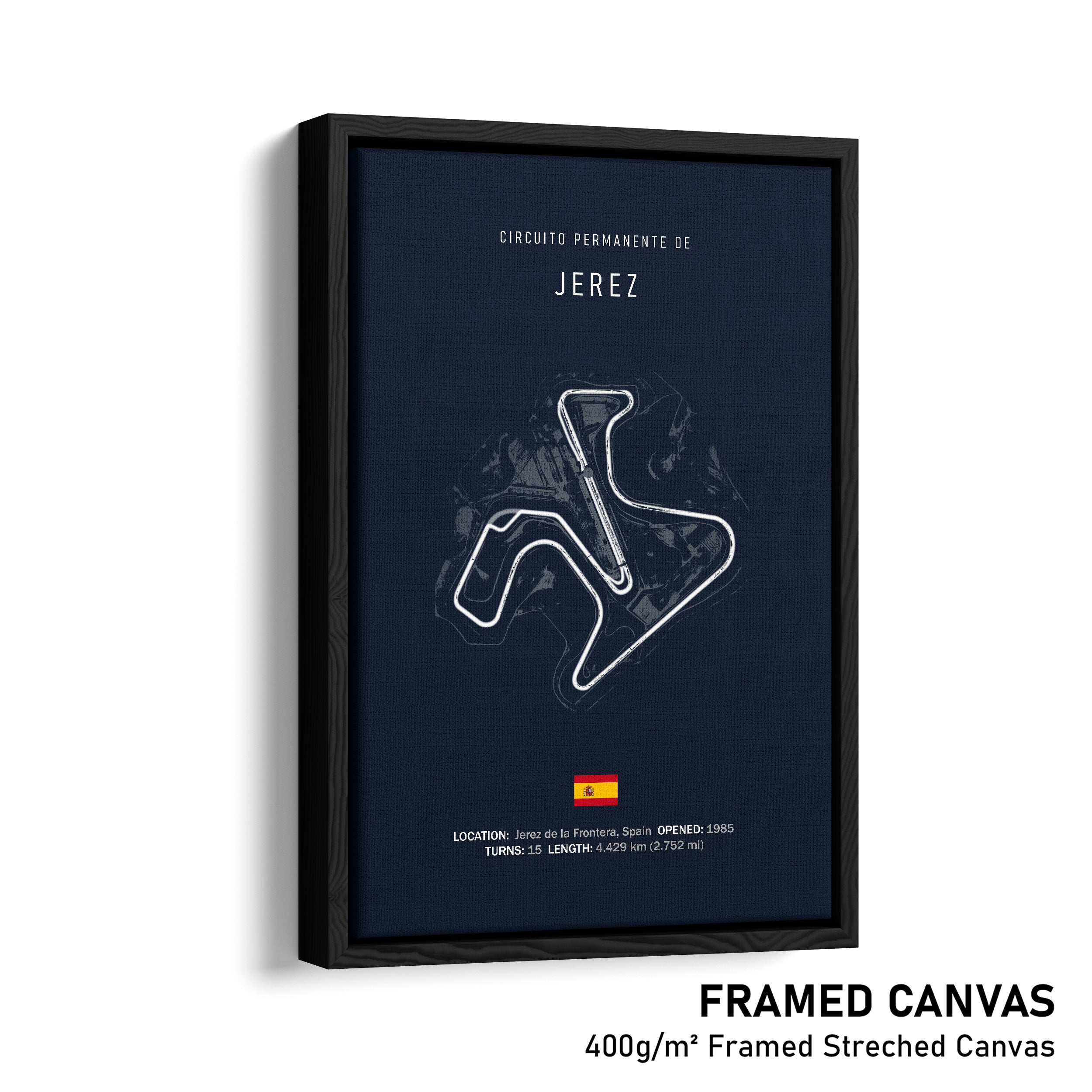Circuito de Jerez (Grand Prix Circuit) - Racetrack Print