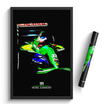 Lade das Bild in den Galerie-Viewer, Jordan 191, Michael Schumacher 1991 - Formula 1 Print
