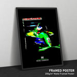 Charger l&#39;image dans la galerie, Jordan 191, Michael Schumacher 1991 - Formula 1 Print
