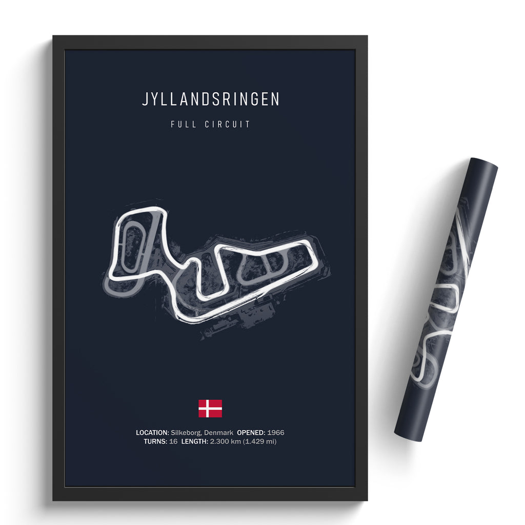 Jyllandsringen - Racetrack Poster Print
