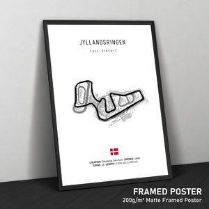 Jyllandsringen - Racetrack Print