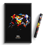 Load image into Gallery viewer, KTM RC16, Brad Binder 2020 - MotoGP Print
