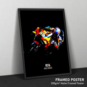 KTM RC16, Brad Binder 2020 - MotoGP Print