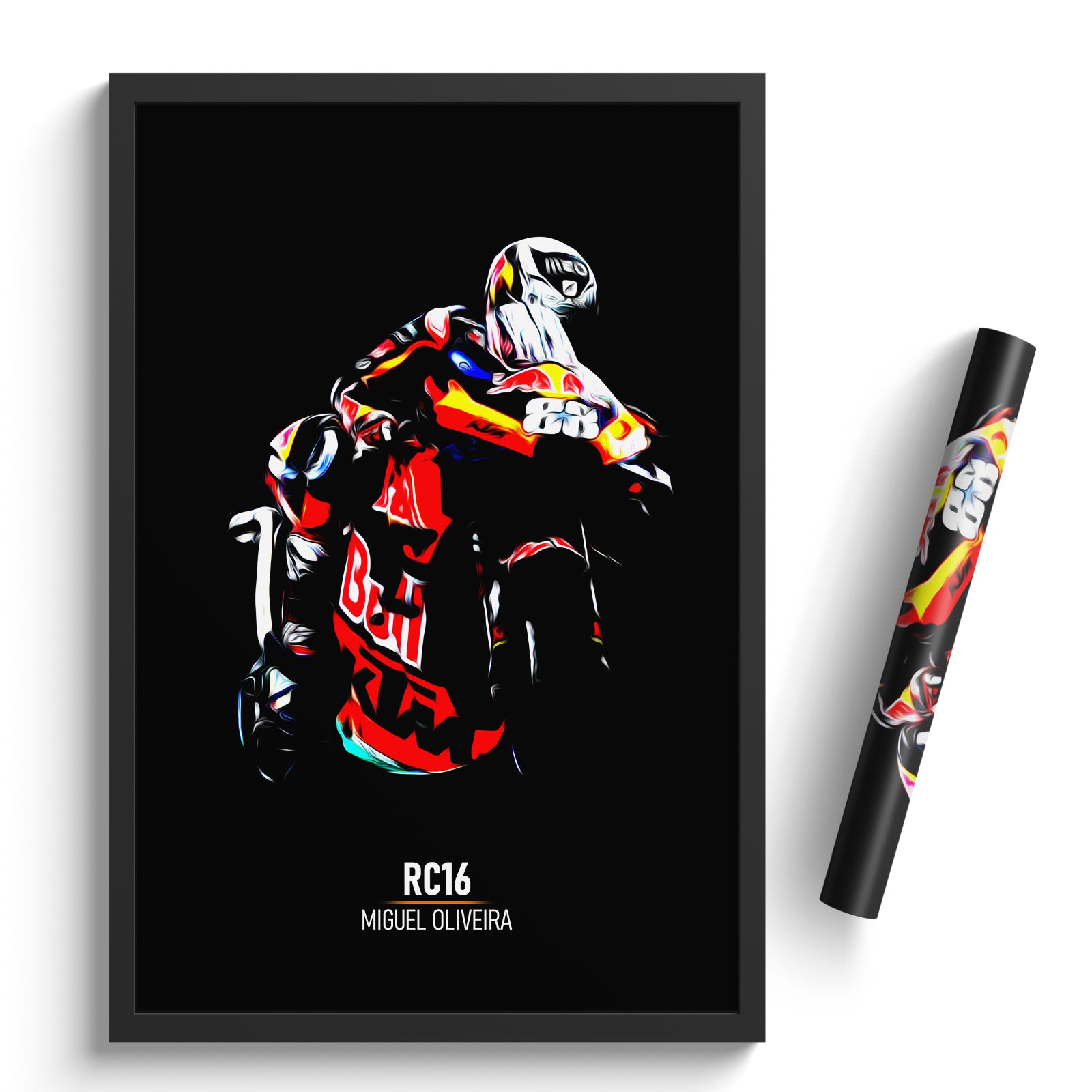 KTM RC16, Miguel Oliveira 2022 - MotoGP Print