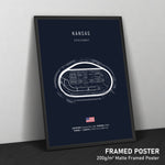 Load image into Gallery viewer, Kansas Speedway - Racetrack Print
