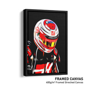 Kevin Magnussen, Haas 2018 - Formula 1 Print