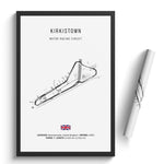 Load image into Gallery viewer, Kirkistown Motor Racing Circuit - Racetrack Print
