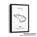 Load image into Gallery viewer, Knockhill Racing Circuit - Racetrack Print
