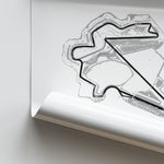 Load image into Gallery viewer, Korea International Circuit - Racetrack Print
