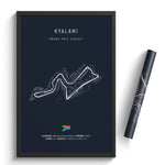 Load image into Gallery viewer, Kyalami Circuit - Racetrack Print
