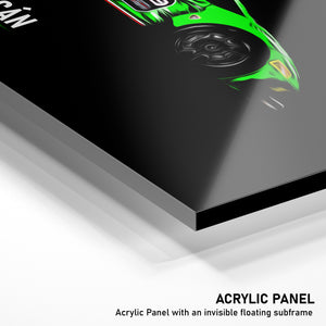 Lamborghini Huracan GT3 EVO - Race Car Acrylic Panel Print