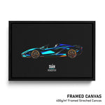 Load image into Gallery viewer, Lamborghini Sián Roadster - Sports Car Print

