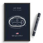 Load image into Gallery viewer, Las Vegas Motor Speedway - Racetrack Print
