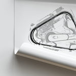 Load image into Gallery viewer, Lausitzring Superspeedway - Racetrack Print
