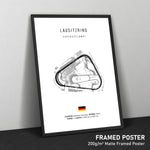 Load image into Gallery viewer, Lausitzring Superspeedway - Racetrack Print
